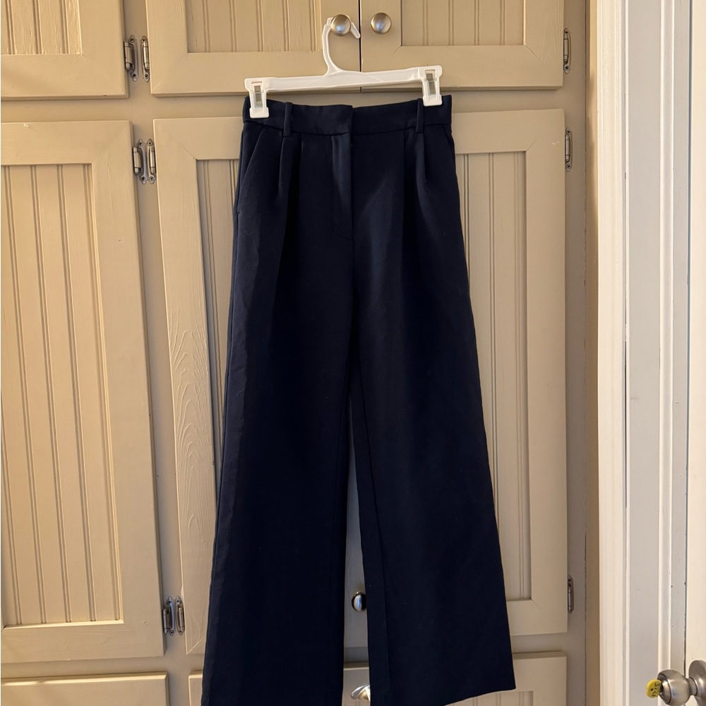 Abercrombie Sloan Tailored Wide-Leg Pant